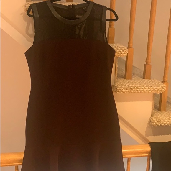 RW dress with mesh and tulip hem and back zip - Picture 1 of 5
